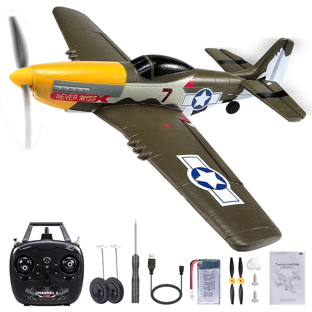 Yunshen Rc Hobby - RC Plane P51 Mustang 2.4G Radio