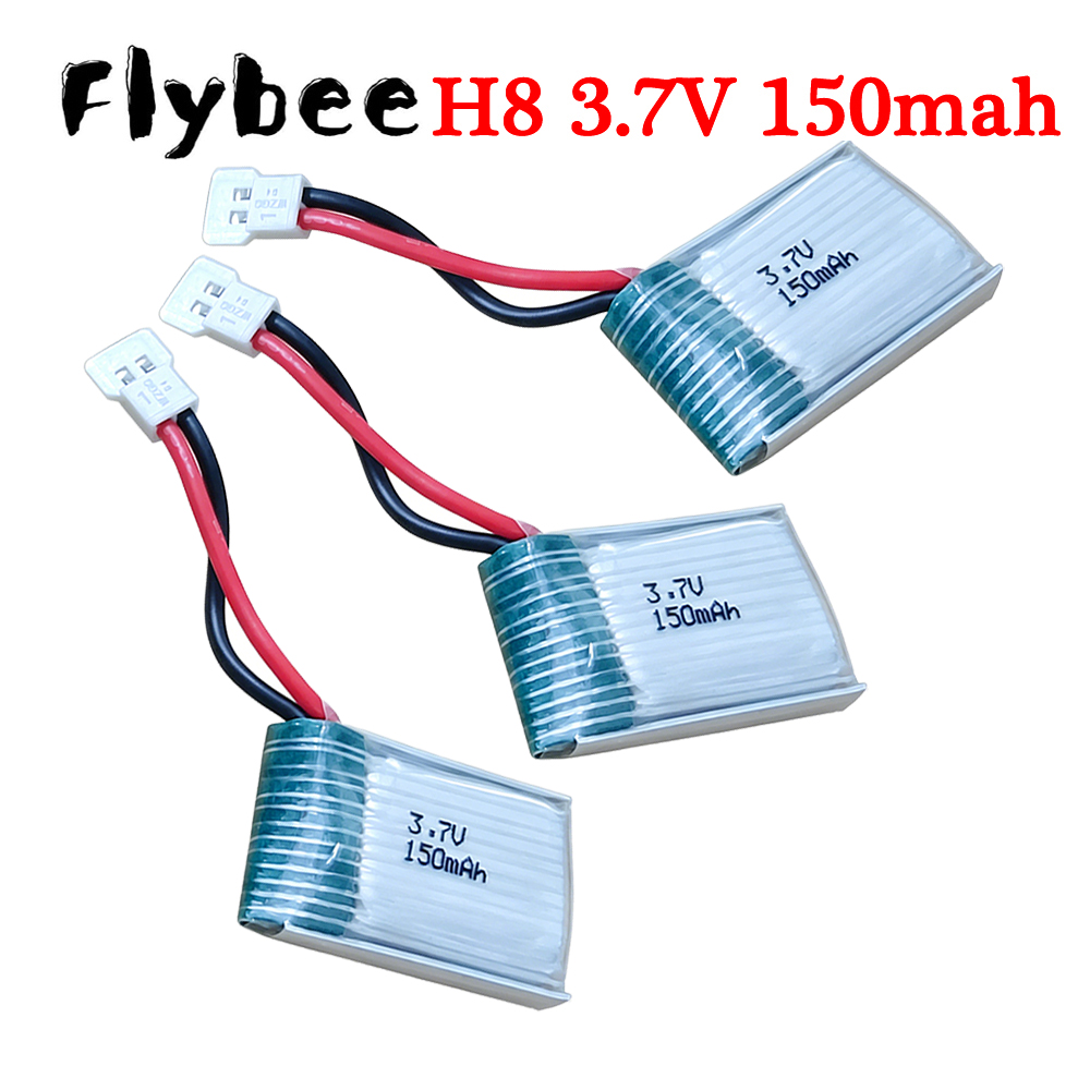 Rc And Hobby - XH2.54 Plug, 3.7V 150mAh 651723 Lipo