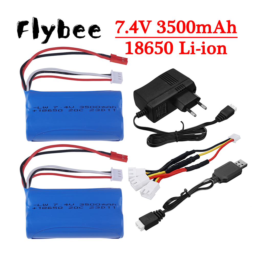 Rc And Hobby - Upgraded 3000mAh to 3500mAh 7.4V 18650