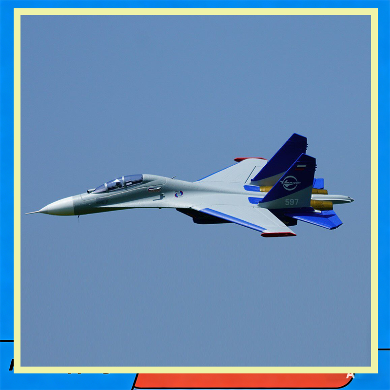 Yunshen Rc Hobby - Xfly Double 50mm Su27 Dual Engine
