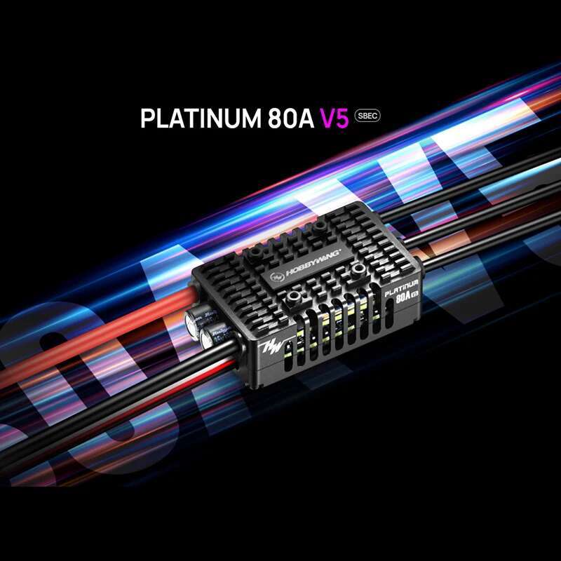 HOT Hobbywing PLATINUM-80A-V5  - огляд і ціна Rc Hobby Helicopter