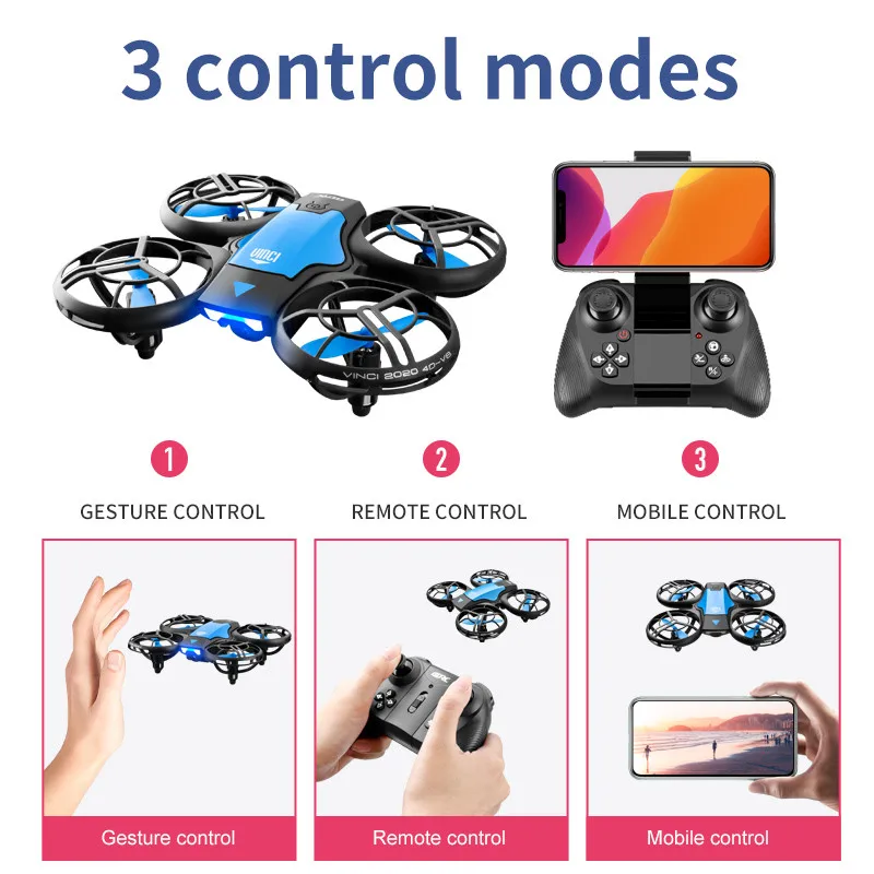 V8 New Mini Drone 4k professio - огляд і ціна Rc Hobby Grade Helicopter