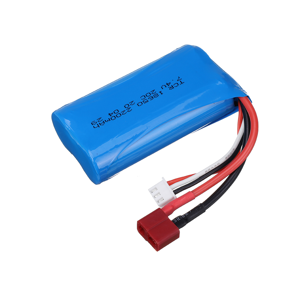 7.4V 2200mAh 18650 Lipo Batery - огляд і ціна Rc Hobby Helicopter