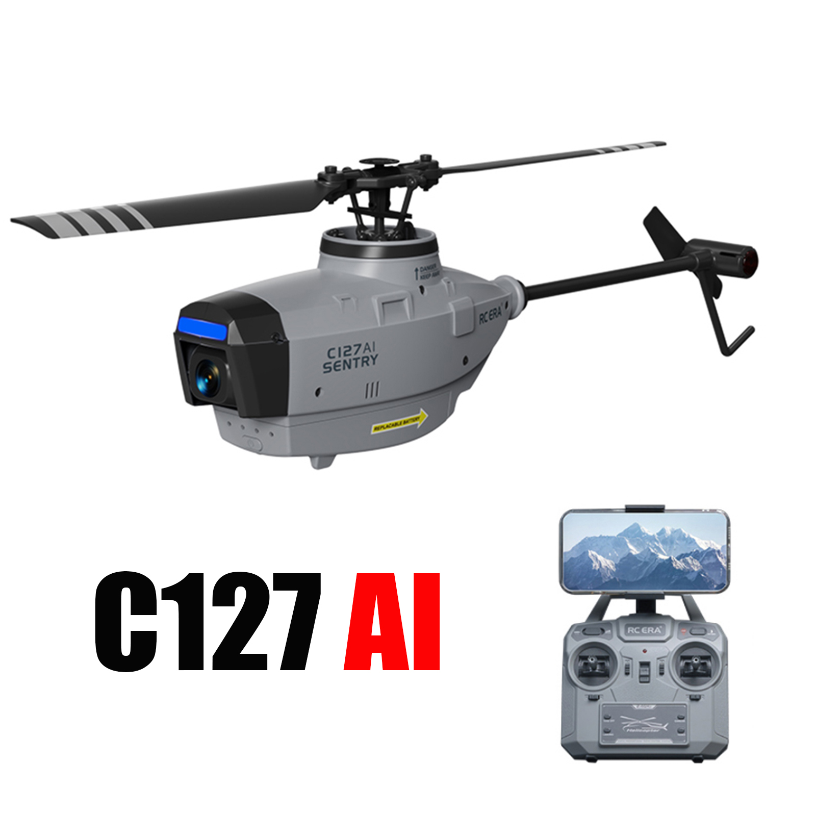RC ERA C127AI C127 C128 2.4G 6 - огляд і ціна Rc Hobby Grade Helicopter