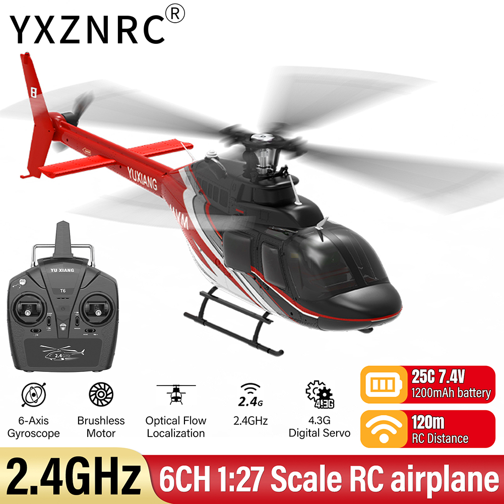 YU XIANG RC Airplane 2.4G 6CH  - огляд і ціна Rc Hobby Grade Helicopter
