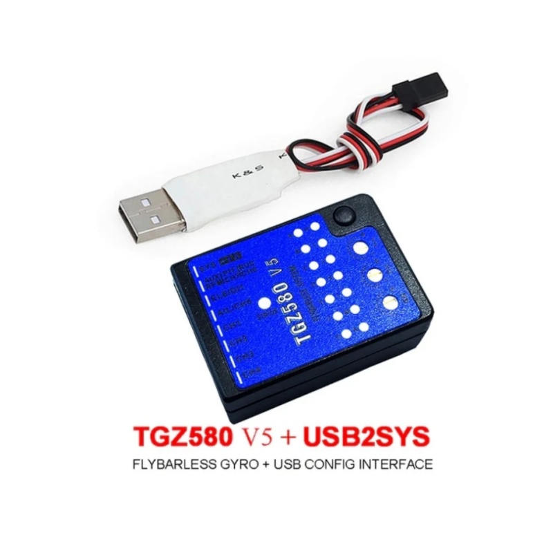 GZ580 V5 3-Axis Flybarless Gyr - огляд і ціна Gyroscope Rc Module