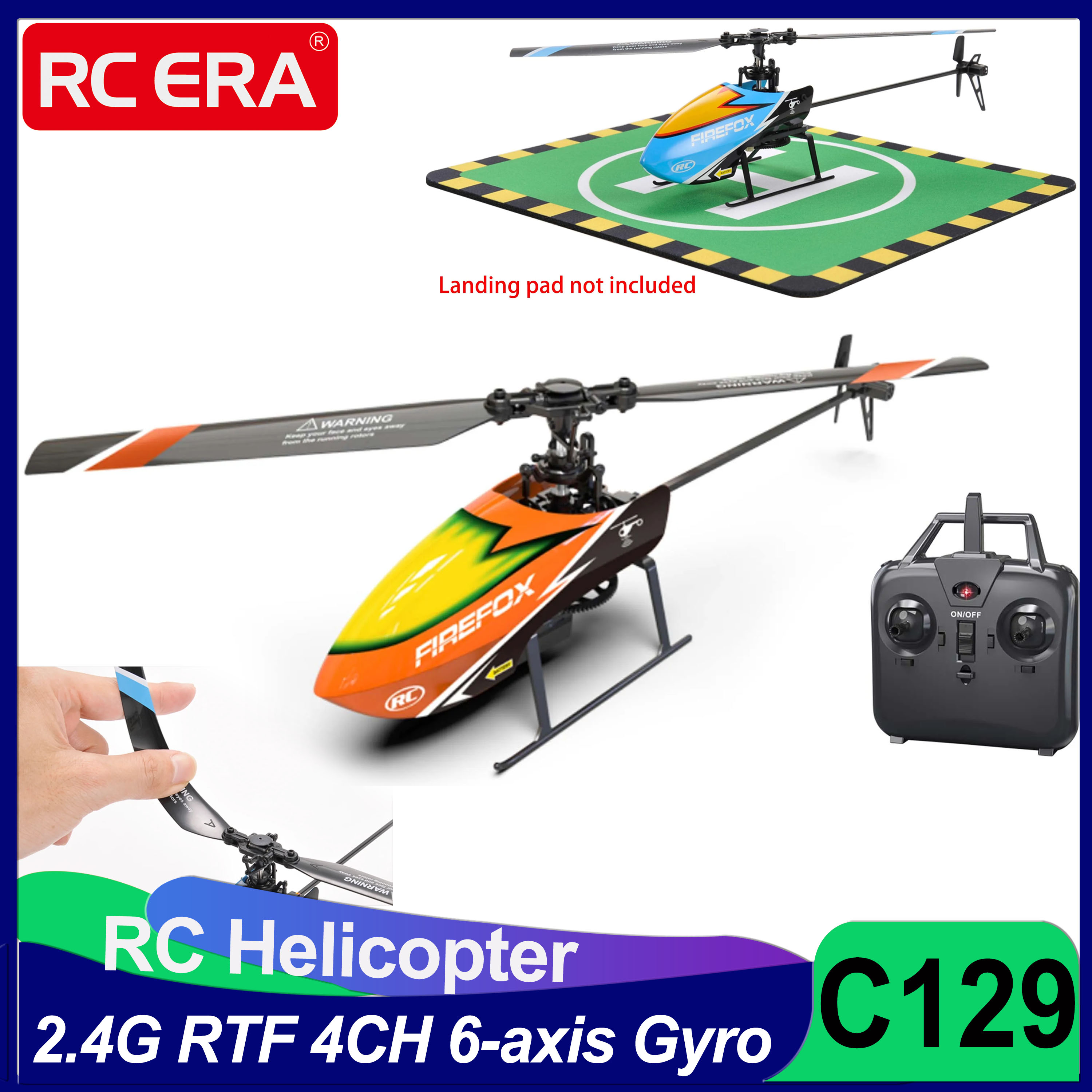 C129 RC Helicopter RTF 4CH 6-a - огляд і ціна Rc Hobby Grade Helicopter