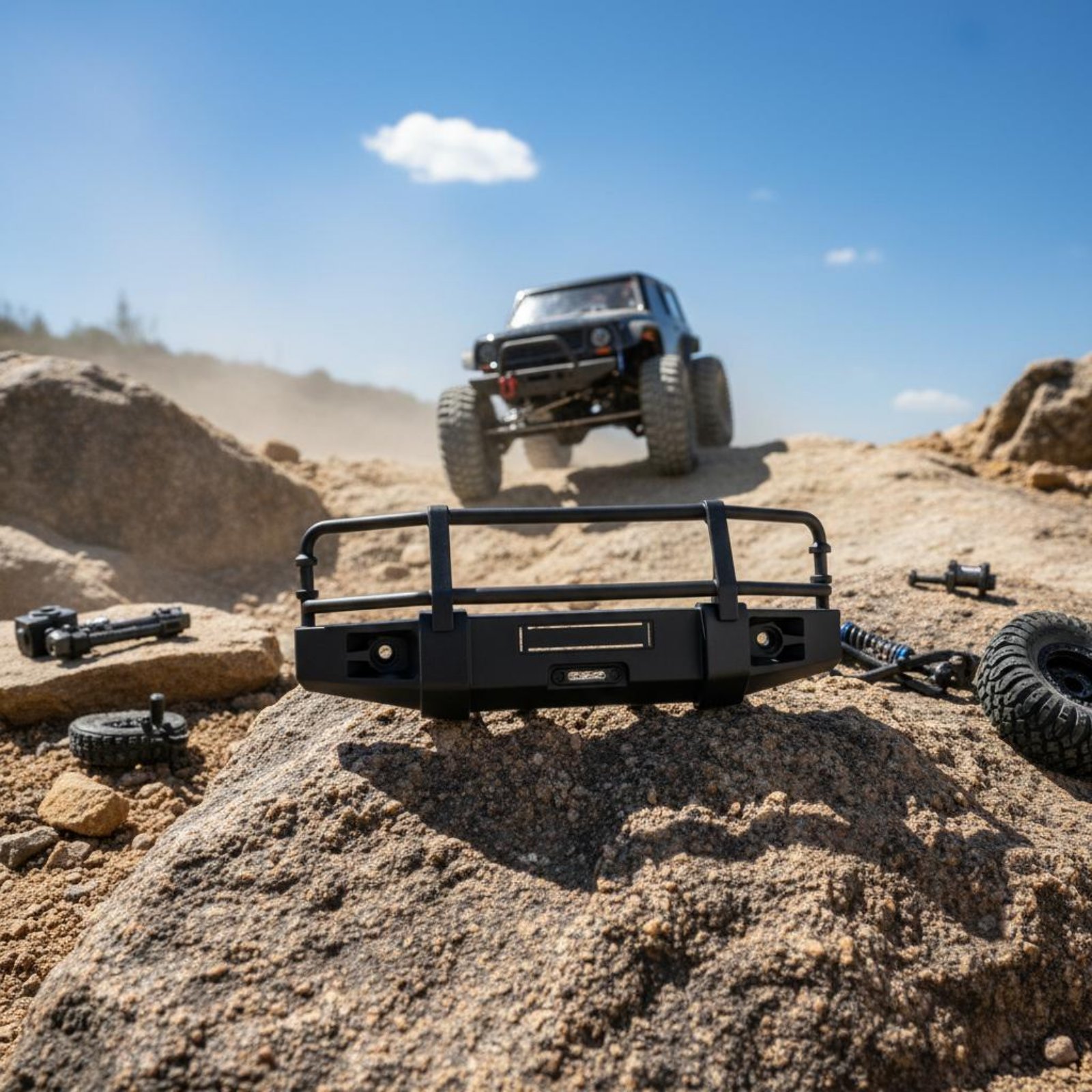 RC Crawler Front Bumper Model  - огляд і ціна Rc And Hobby