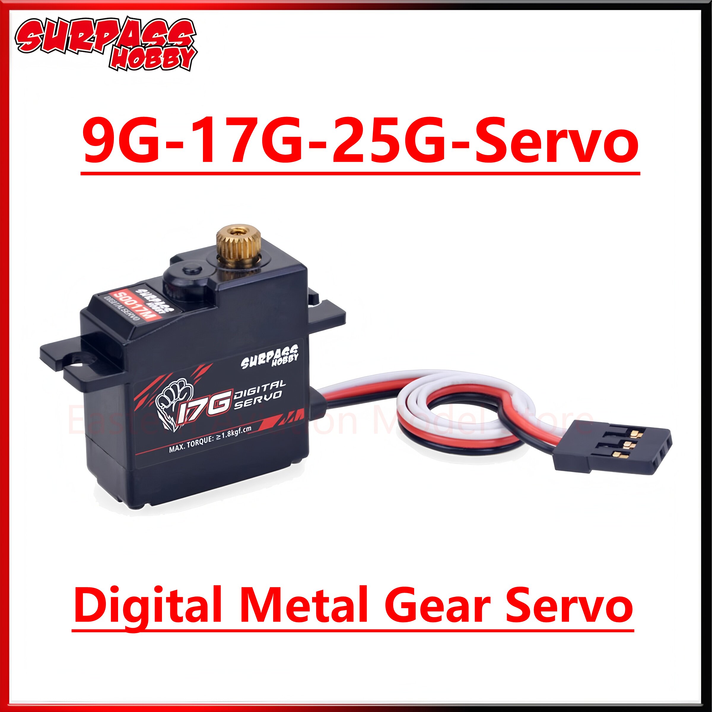 Surpass Hobby S009M 9G S0017M  - огляд і ціна Rc And Hobby