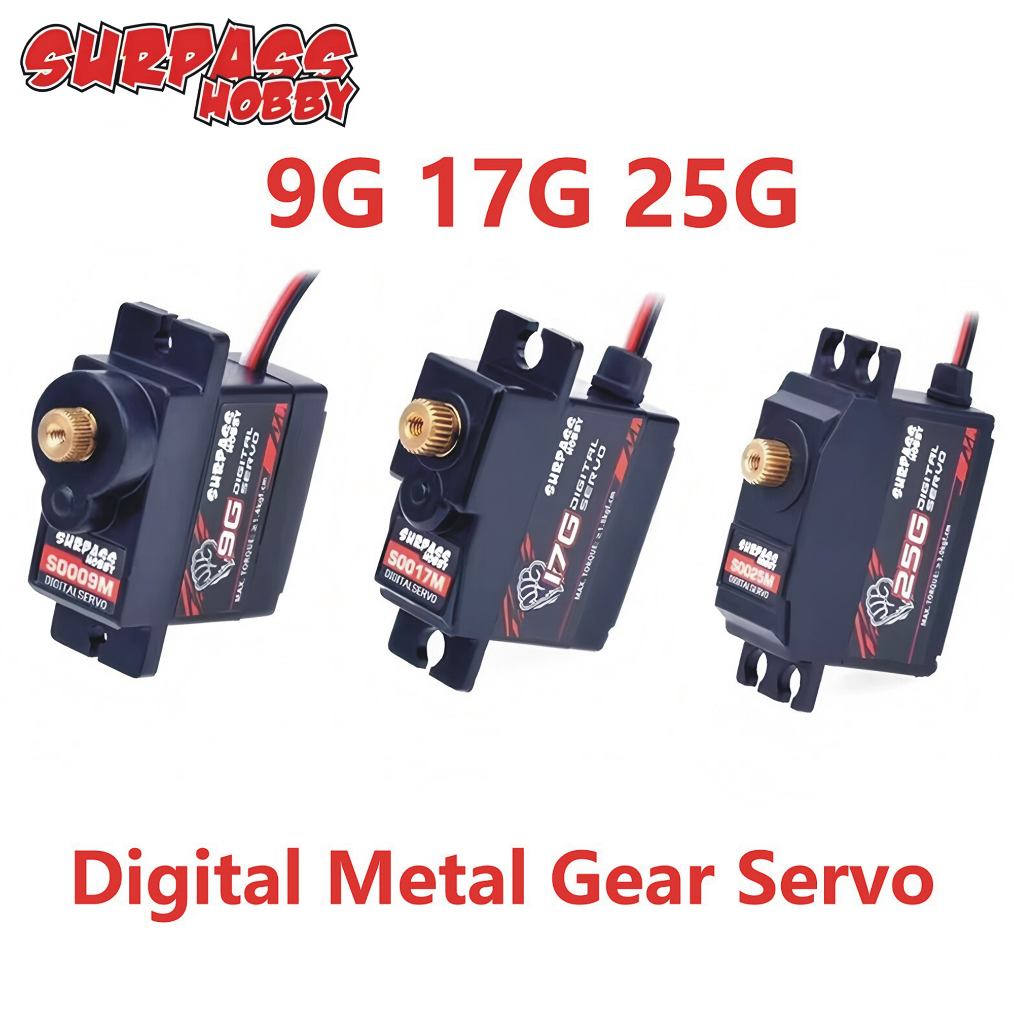 Surpass Hobby S009M 9G S0017M  - огляд і ціна Rc And Hobby