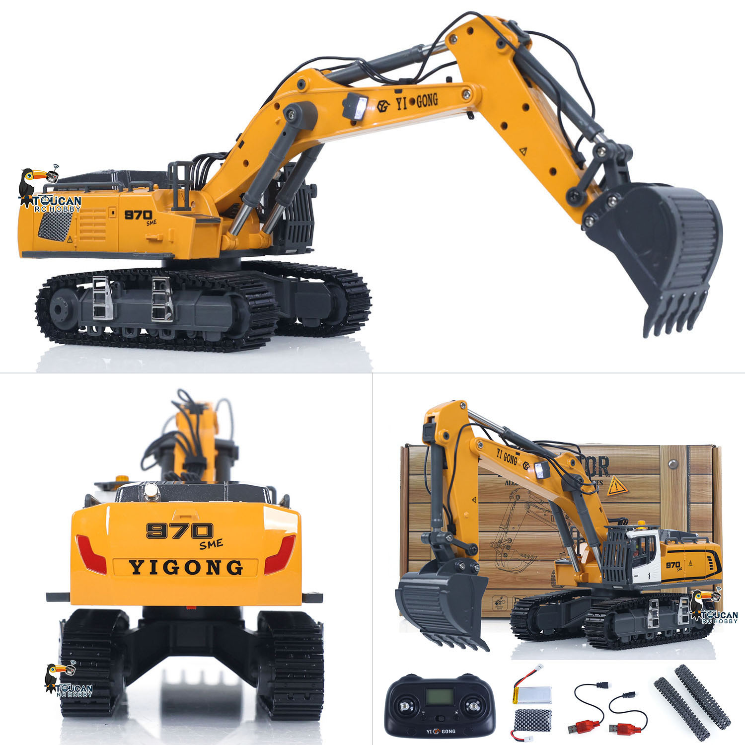 New Mini 1/50 CUT 970 RC Excav - огляд і ціна Rc Hobby Workbench
