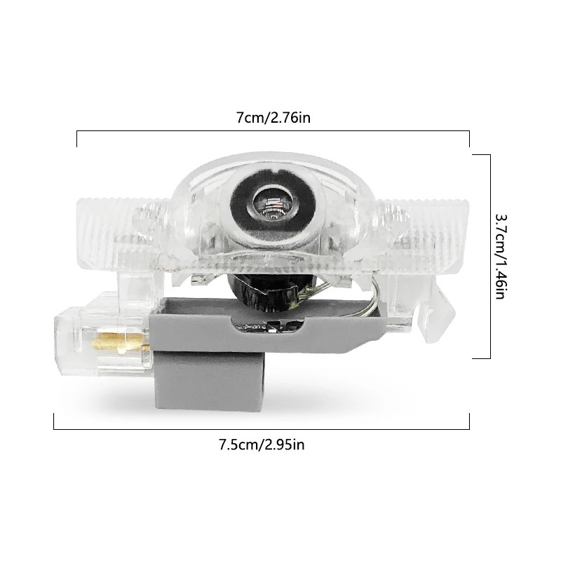 2Pcs LED Projector Lamp Car Do - огляд і ціна Rc Hobby Workbench