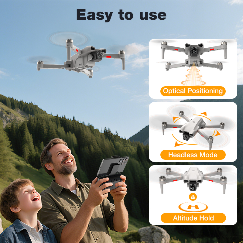 2026 Hot L017 Pro Drone Brushl - огляд і ціна Rc Hobby Grade Helicopter