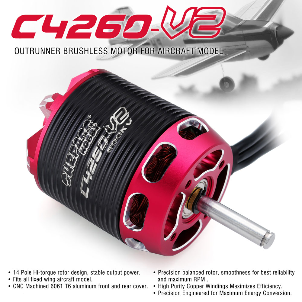 SURPASS HOBBY C4240 750KV/850K - огляд і ціна Rc Hobby Plane