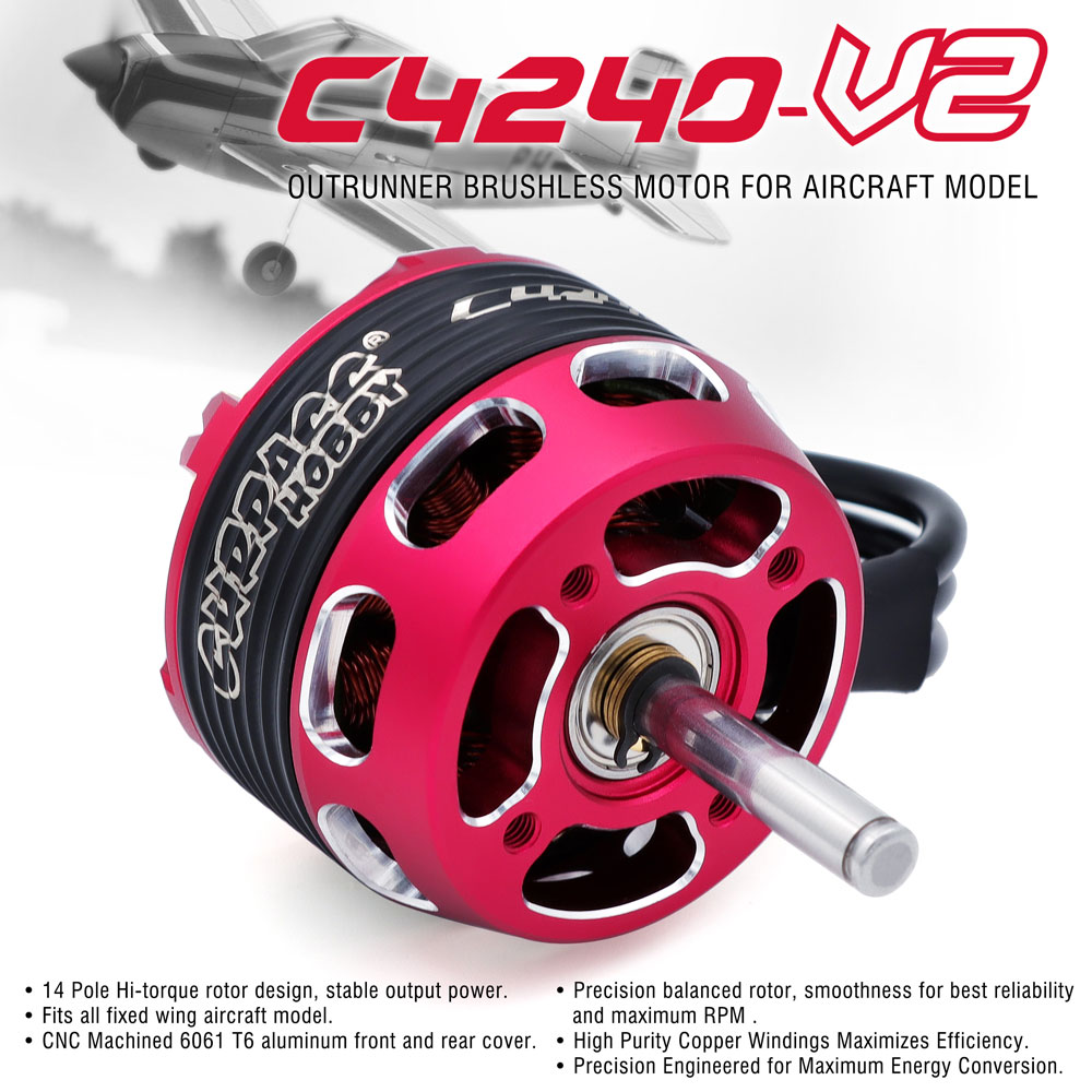 SURPASS HOBBY C4240 750KV/850K - огляд і ціна Rc Hobby Plane