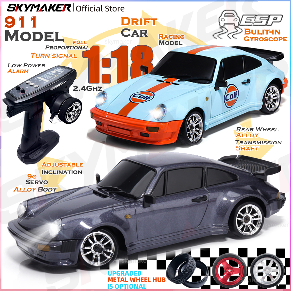 Skymaker LDRC 1/18 RC Drift Ca - огляд і ціна Gyroscope Rc Module
