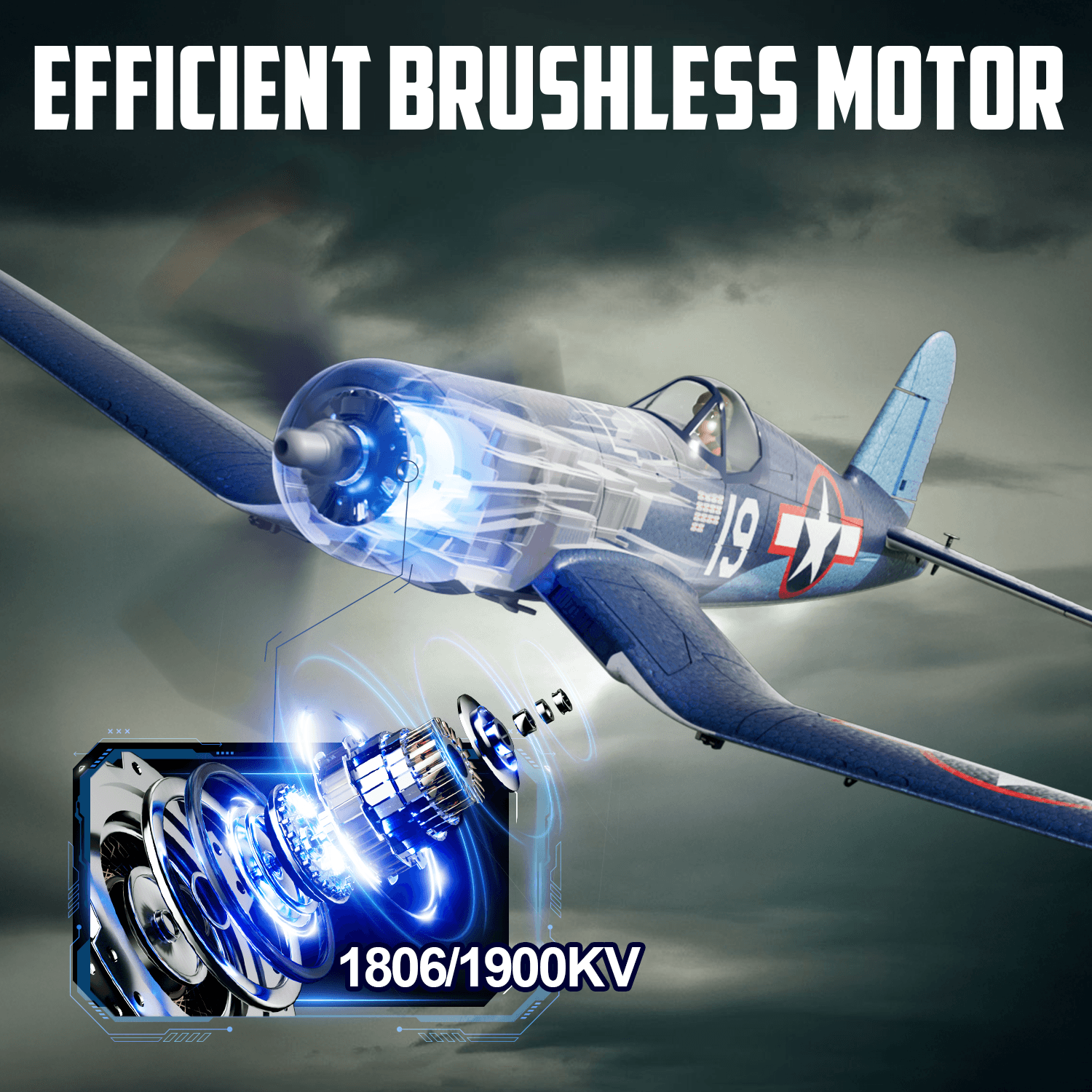 Volantexrc Brushless 500mm F4U - огляд і ціна Yunshen Rc Hobby